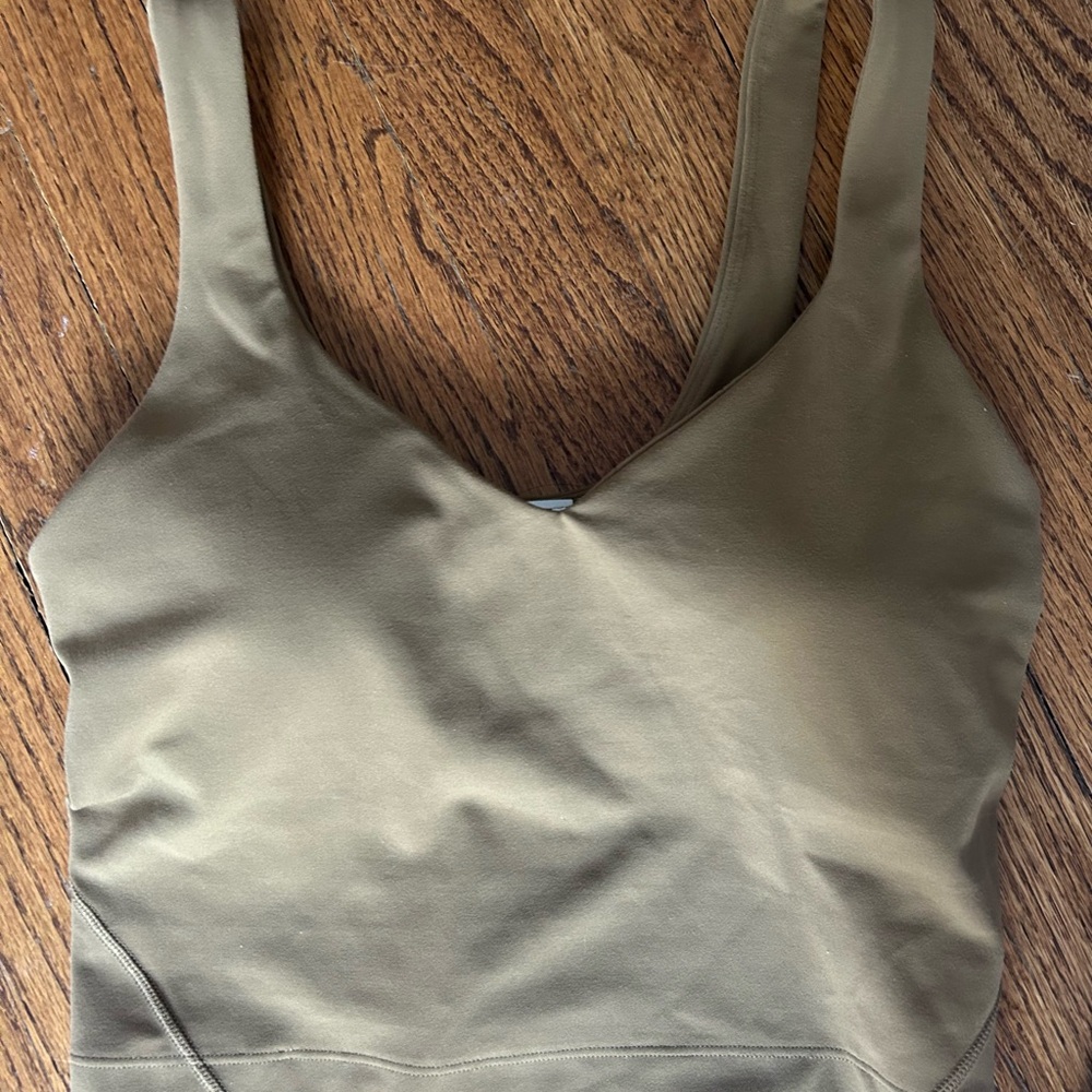 NWT: lululemon athletica Tan Tank Top.